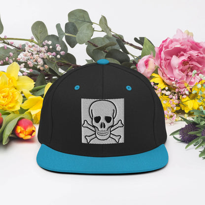 Skull Snapback Hat Halloween inspired - B&R African Styles