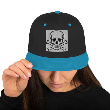 Skull Snapback Hat Halloween inspired - B&R African Styles