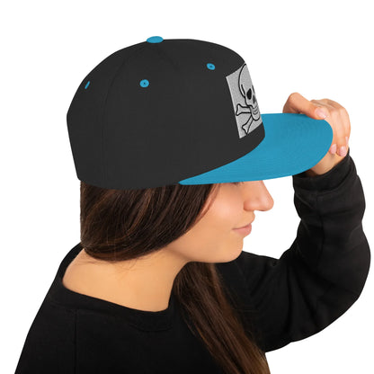 Skull Snapback Hat Halloween inspired - B&R African Styles