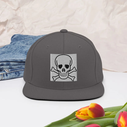 Skull Snapback Hat Halloween inspired - B&R African Styles