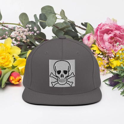 Skull Snapback Hat Halloween inspired - B&R African Styles