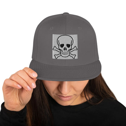 Skull Snapback Hat Halloween inspired - B&R African Styles