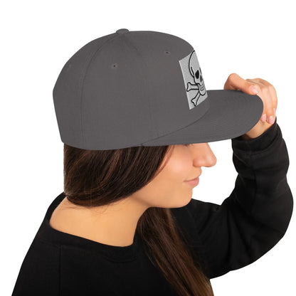 Skull Snapback Hat Halloween inspired - B&R African Styles