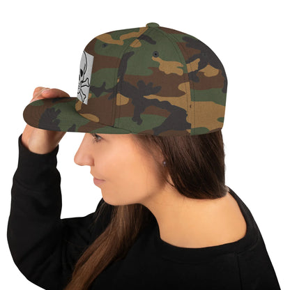 Skull Snapback Hat Halloween inspired - B&R African Styles