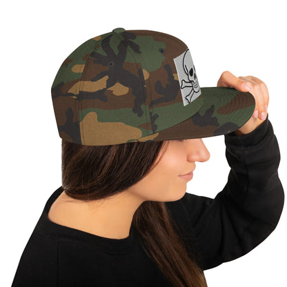Skull Snapback Hat Halloween inspired - B&R African Styles