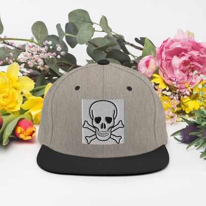 Skull Snapback Hat Halloween inspired - B&R African Styles