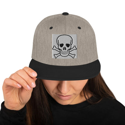 Skull Snapback Hat Halloween inspired - B&R African Styles