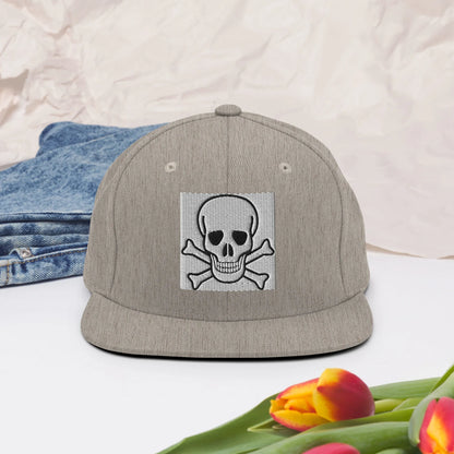 Skull Snapback Hat Halloween inspired - B&R African Styles
