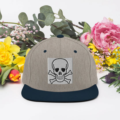 Skull Snapback Hat Halloween inspired - B&R African Styles