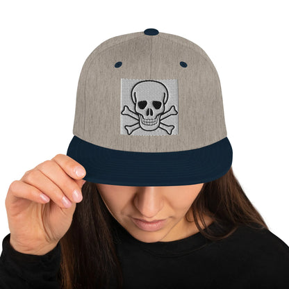 Skull Snapback Hat Halloween inspired - B&R African Styles