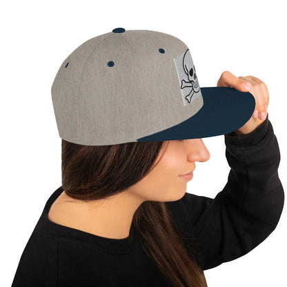 Skull Snapback Hat Halloween inspired - B&R African Styles