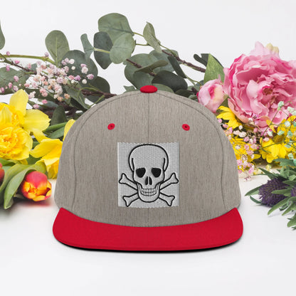 Skull Snapback Hat Halloween inspired - B&R African Styles