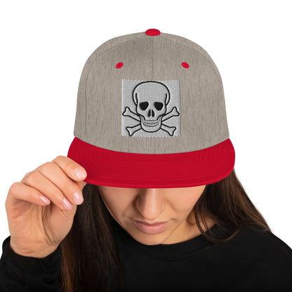 Skull Snapback Hat Halloween inspired - B&R African Styles