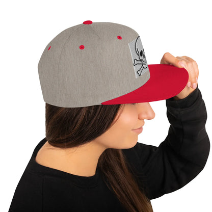 Skull Snapback Hat Halloween inspired - B&R African Styles
