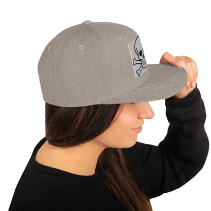 Skull Snapback Hat Halloween inspired - B&R African Styles