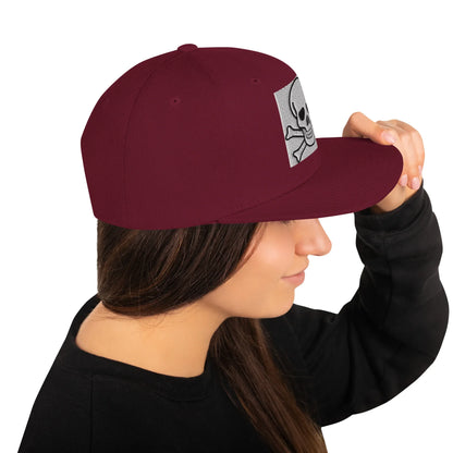 Skull Snapback Hat Halloween inspired - B&R African Styles