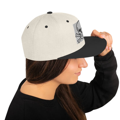Skull Snapback Hat Halloween inspired - B&R African Styles