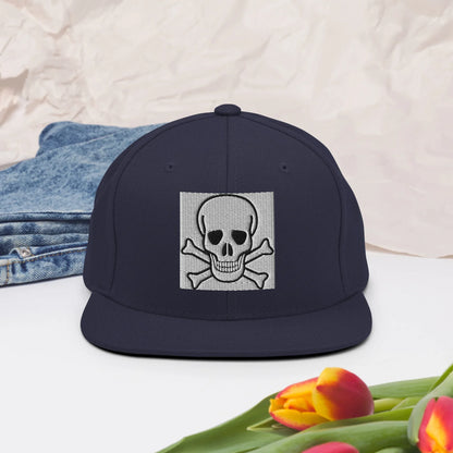 Skull Snapback Hat Halloween inspired - B&R African Styles
