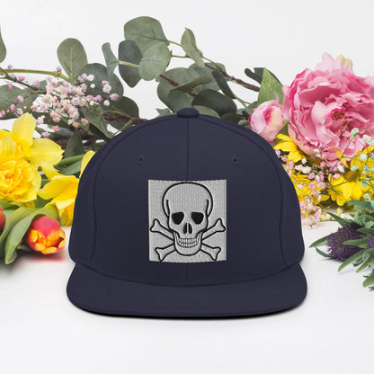 Skull Snapback Hat Halloween inspired - B&R African Styles