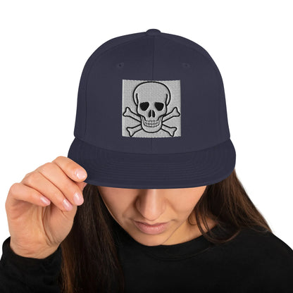Skull Snapback Hat Halloween inspired - B&R African Styles