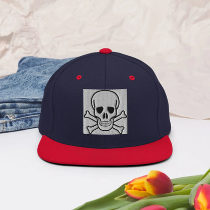 Skull Snapback Hat Halloween inspired - B&R African Styles