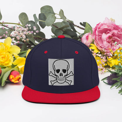 Skull Snapback Hat Halloween inspired - B&R African Styles