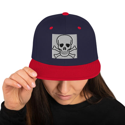 Skull Snapback Hat Halloween inspired - B&R African Styles