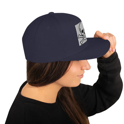 Skull Snapback Hat Halloween inspired - B&R African Styles