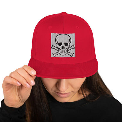 Skull Snapback Hat Halloween inspired - B&R African Styles