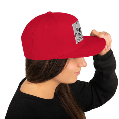 Skull Snapback Hat Halloween inspired - B&R African Styles