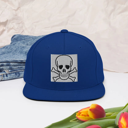 Skull Snapback Hat Halloween inspired - B&R African Styles