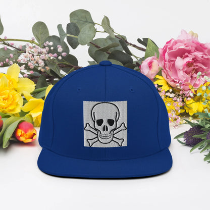 Skull Snapback Hat Halloween inspired - B&R African Styles