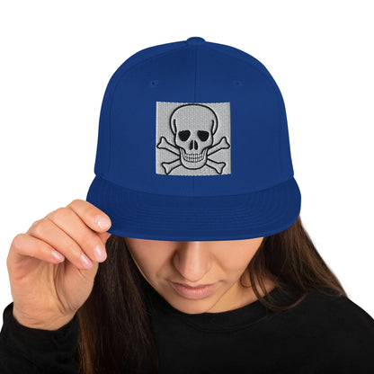Skull Snapback Hat Halloween inspired - B&R African Styles