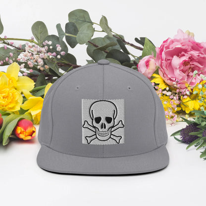 Skull Snapback Hat Halloween inspired - B&R African Styles