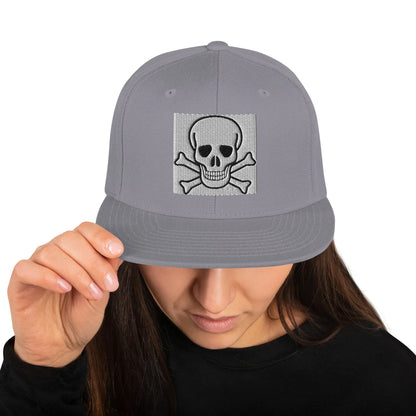 Skull Snapback Hat Halloween inspired - B&R African Styles