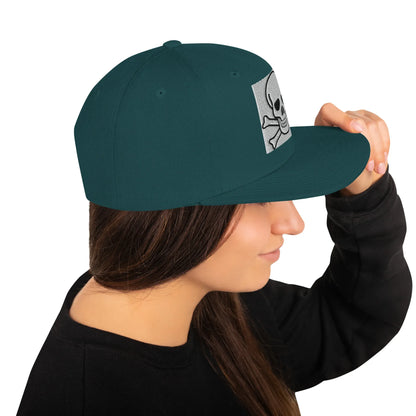 Skull Snapback Hat Halloween inspired - B&R African Styles