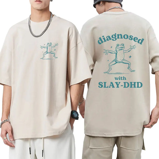 SlayDHD Frog Streetwear T-Shirt