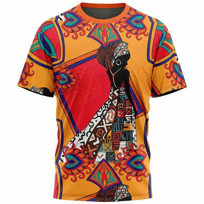 Stylish African Pattern T-Shirt