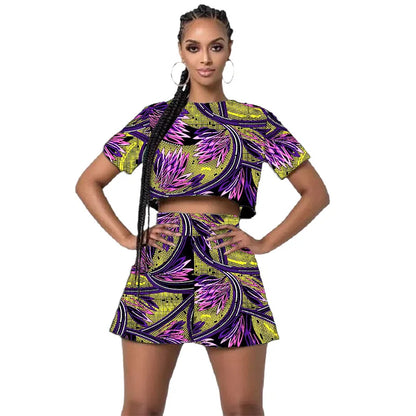 Vibrant Ankara Set Party Outfit