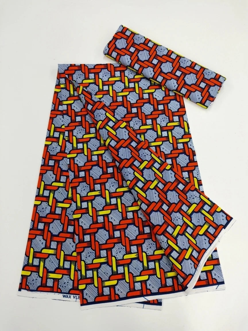 African Wax Cotton Fabric