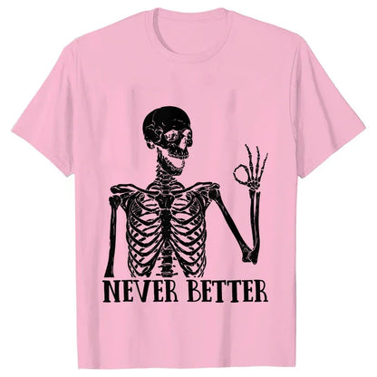 Dead Inside Sarcastic Skeleton Tee - B&R African Styles