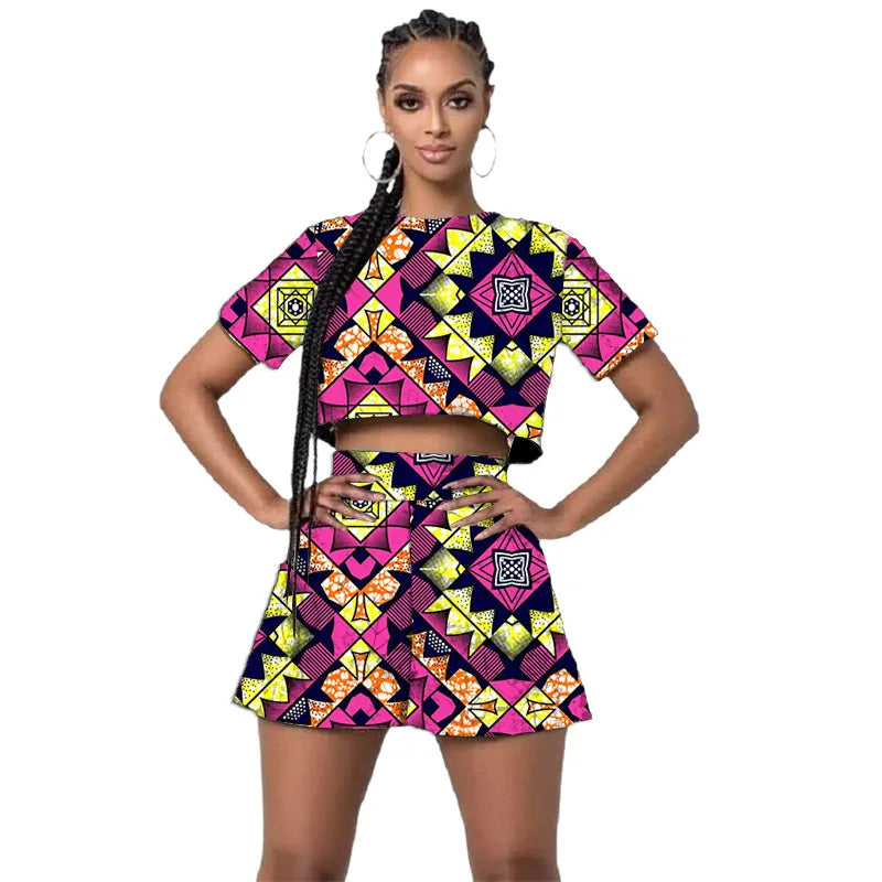 Vibrant Ankara Set Party Outfit