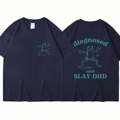 SlayDHD Frog Streetwear T-Shirt