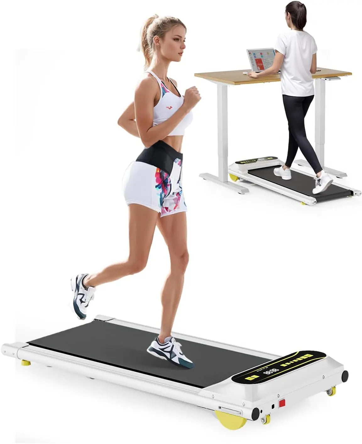 Compact HomeOffice Walking Treadmill