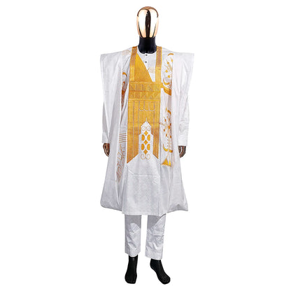 Elegant 3pcs Boubou Men's Outfit