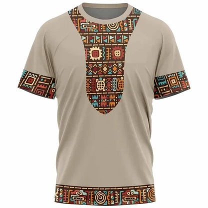 Stylish African Pattern T-Shirt