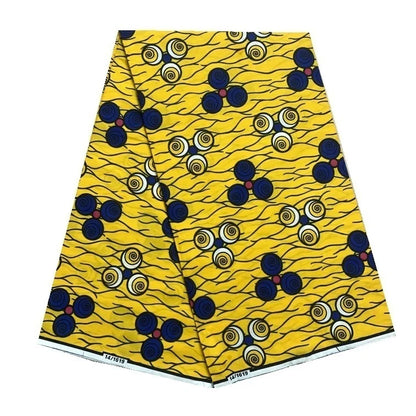 African Wax Cotton Fabric