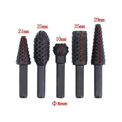 Ultimate Woodworking Rotary Files Set - B&R African Styles