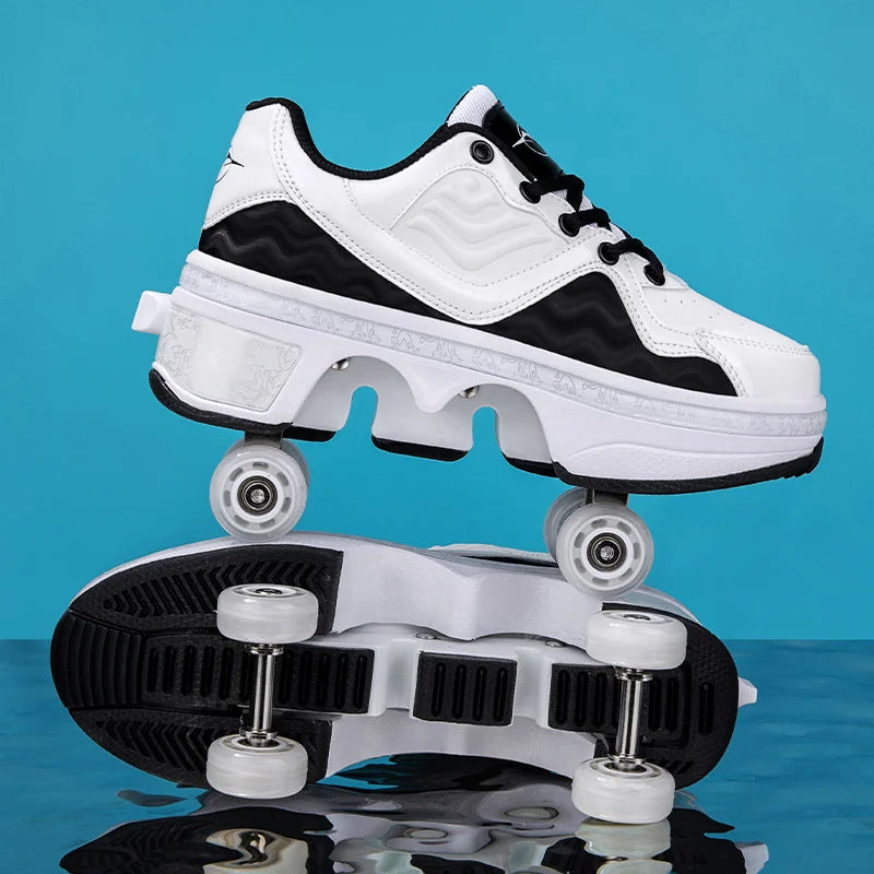 Fashion Glide Roller Skate Sneakers