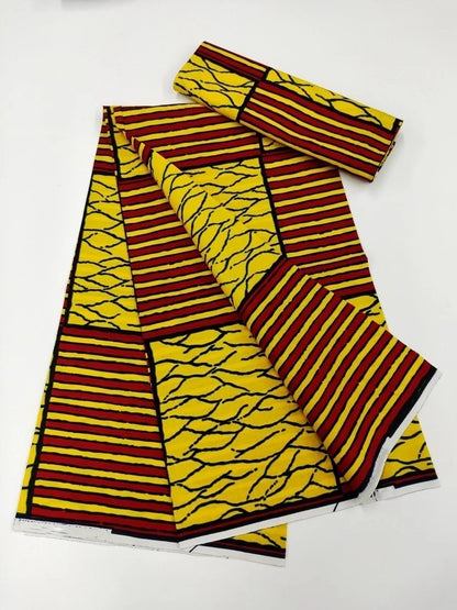 African Wax Cotton Fabric